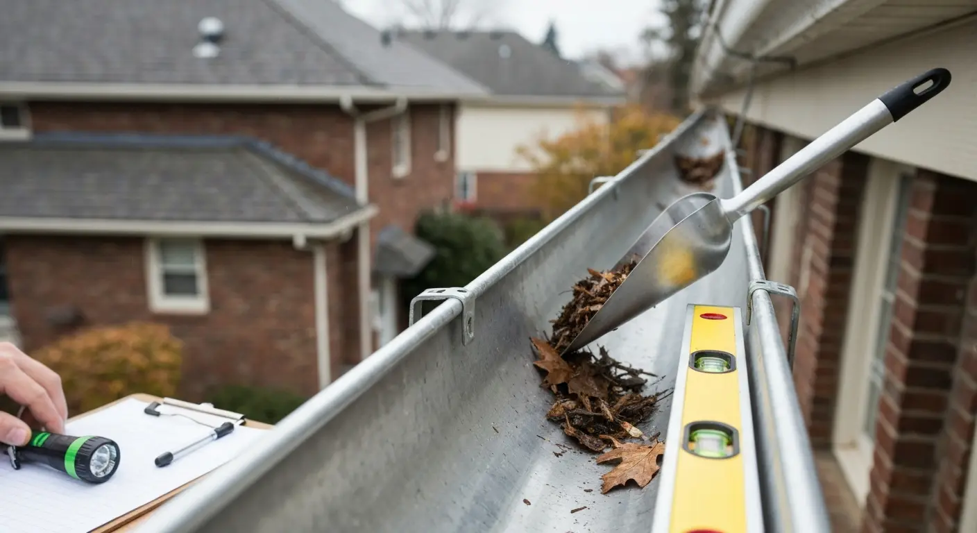 Gutter inspection