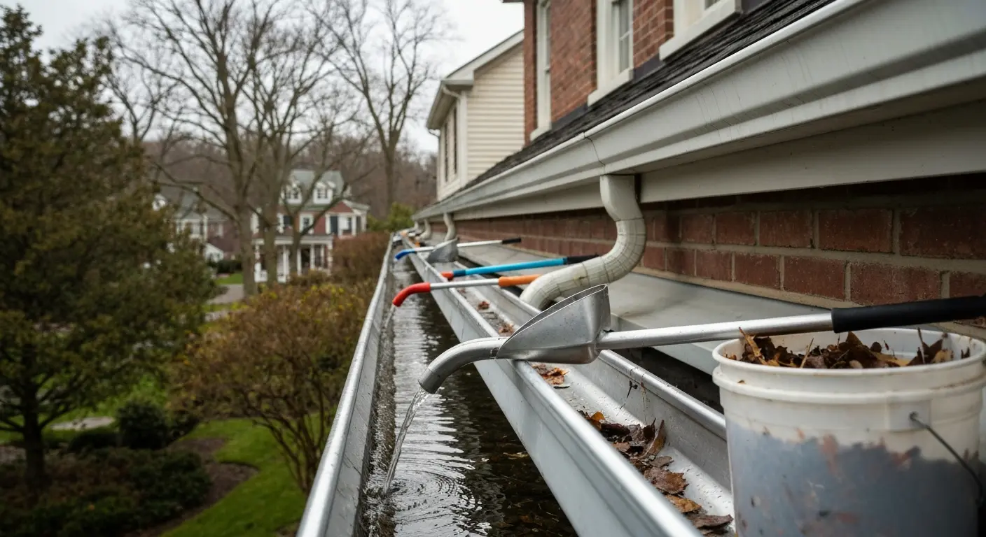Gutter cleaning service in Mount Vernon
