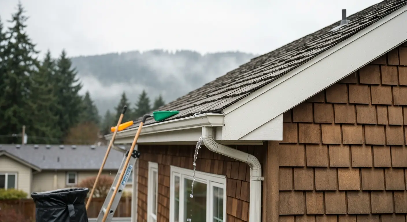 Gutter cleaning in Sedro-Woolley