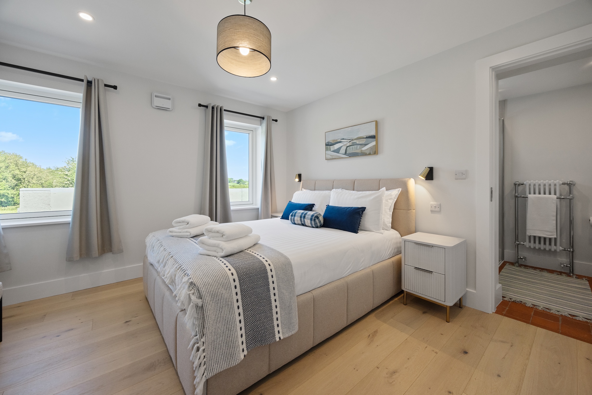 Bedroom at The Schoolhouse, Tullycrine, Co. Clare
