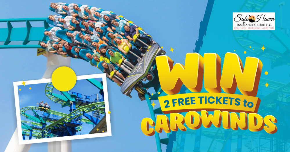 Giveaway Win 2 Tickets to Carowinds