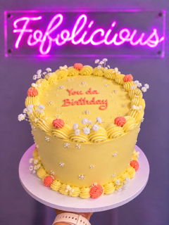 Foliage & Gold Tier Cake