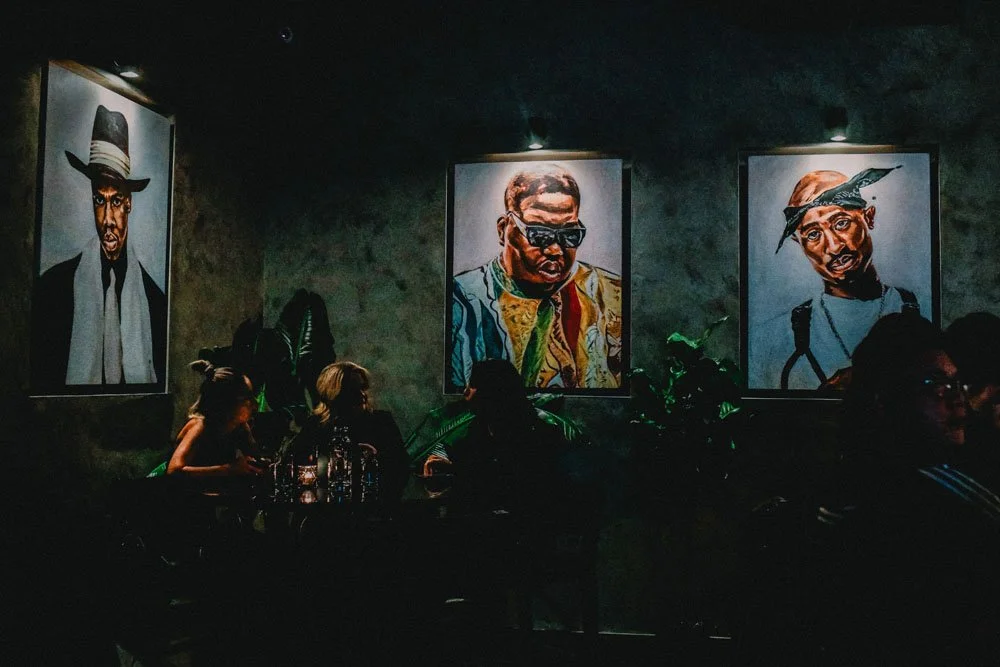 Portraits on the wall