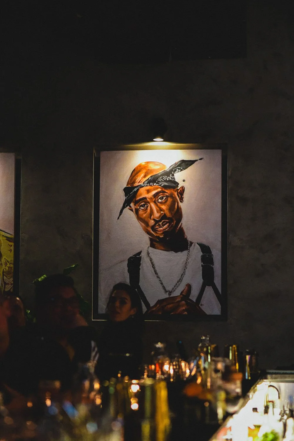 Art above the bar