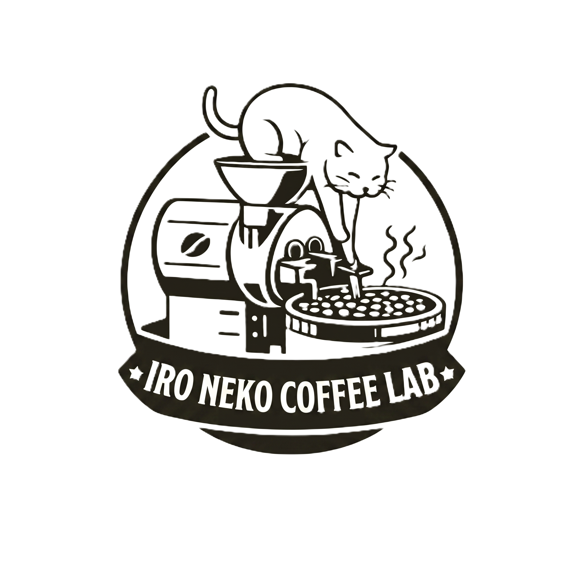Iro Neko Coffee Lab Logo