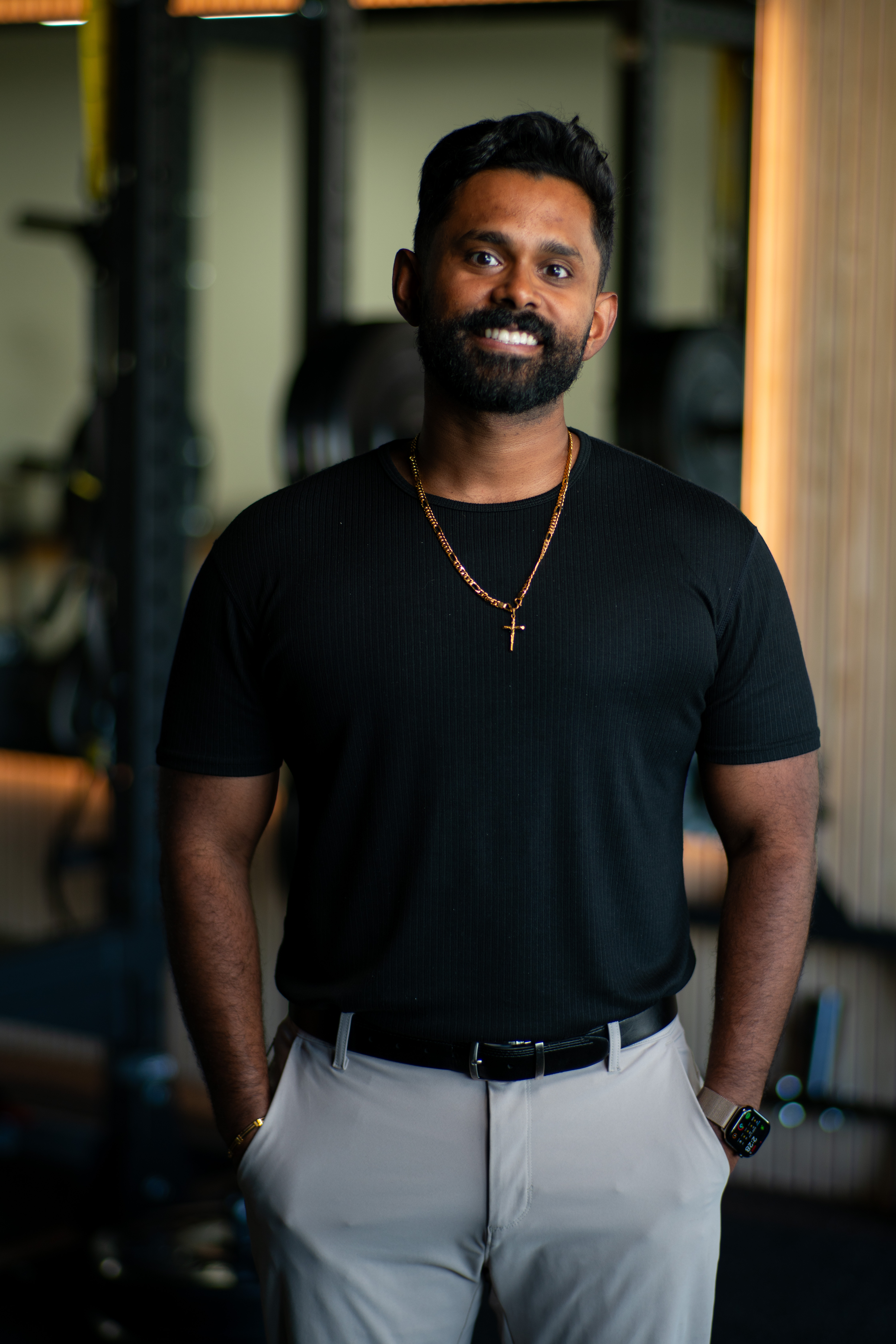 Dr. Brian Joseph performing orthopedic assessment at Revive Physiotherapy