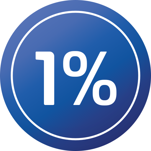 One Percent Accounting