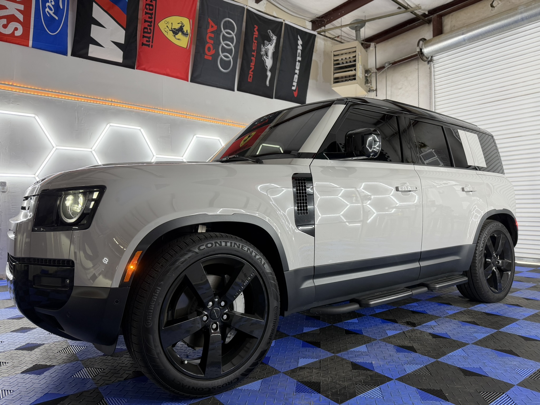 Window tint on Land Rover Defender at Venom Tint Acworth GA Window tint on Land Rover Defender at Venom Tint Acworth GA