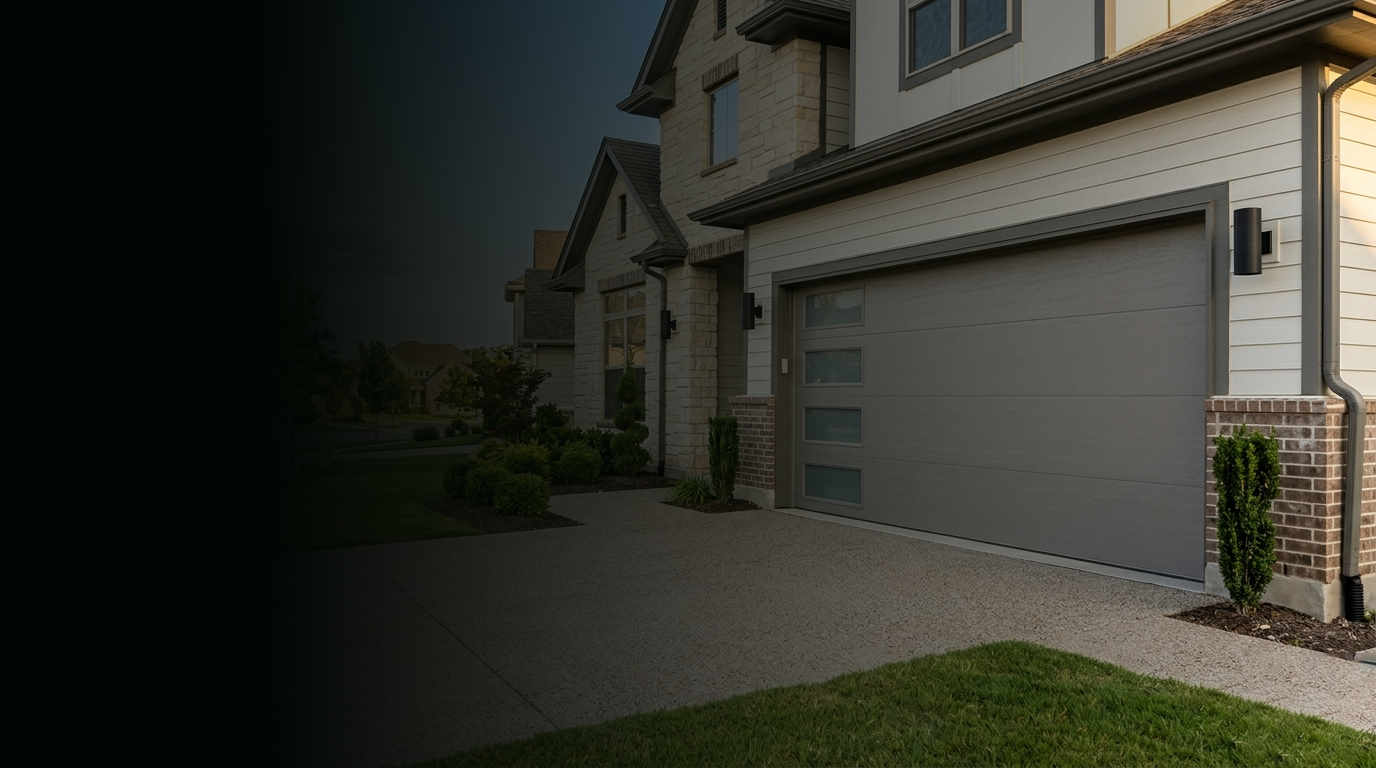Garage door repair in Allen, TX