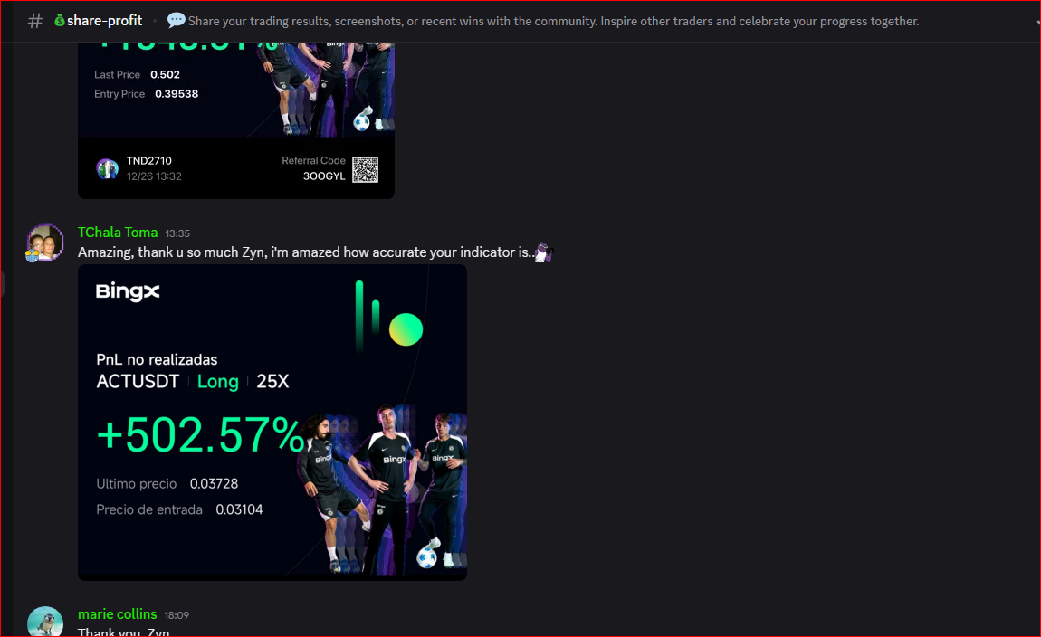 Verified member result 13