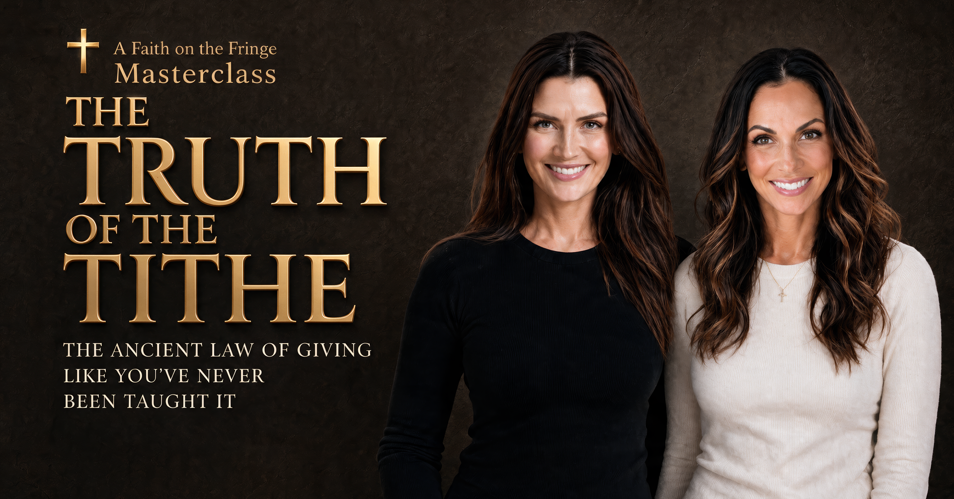The Truth of the Tithe, a Faith on The Fringe Masterclass with Leah Steele Barnett and Malaine Lea Butler. The ancient law of giving like you've never been taught it.