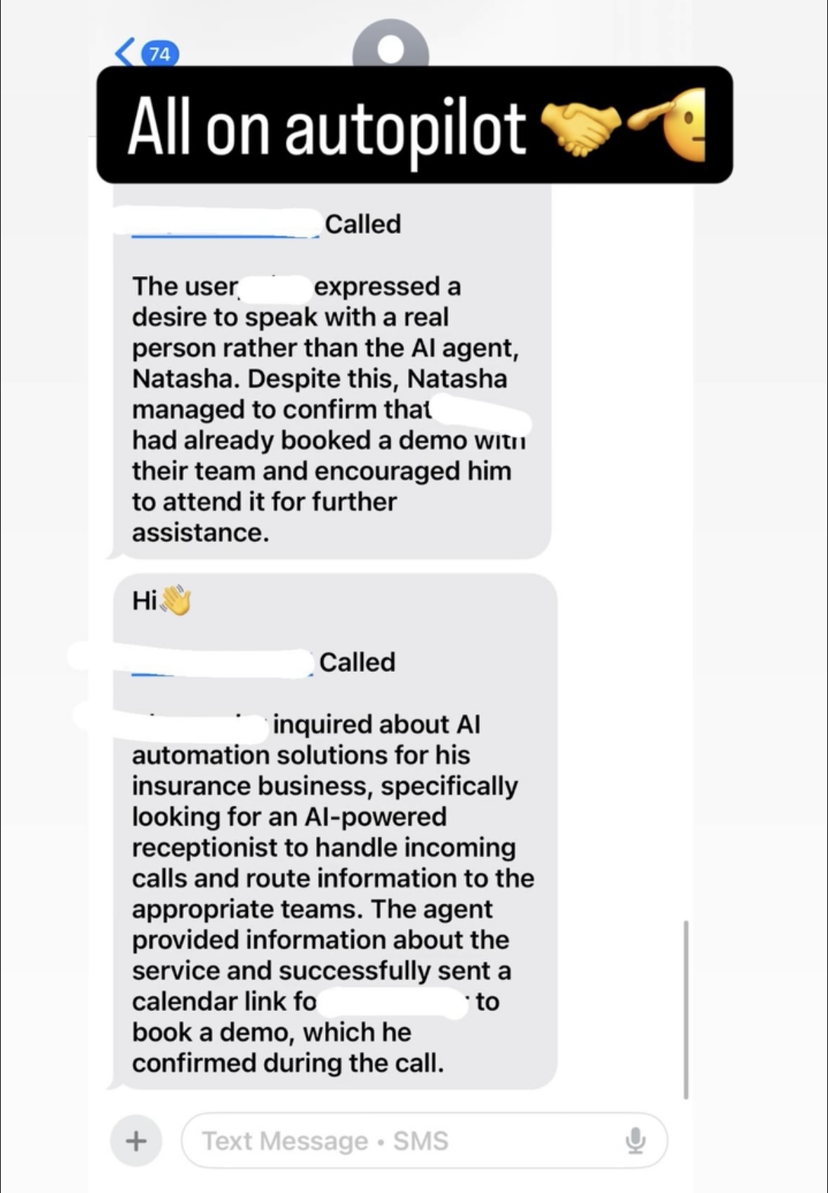AI agent booking demos on autopilot