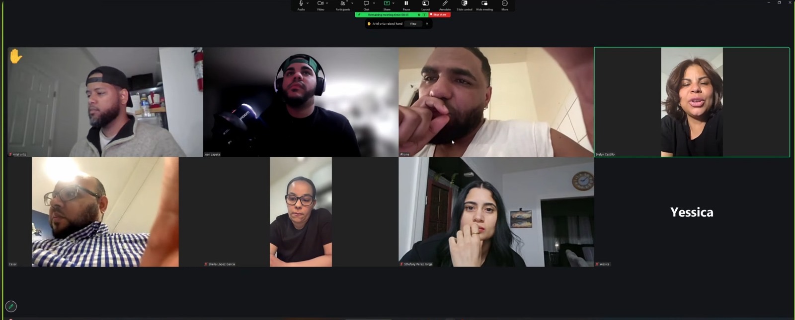 Llamada con un alumno de Baza Group Credit