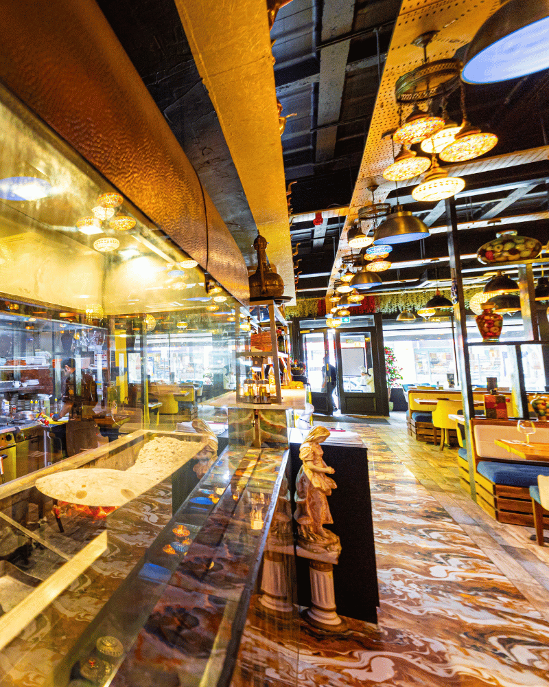Mosaic restaurant interior