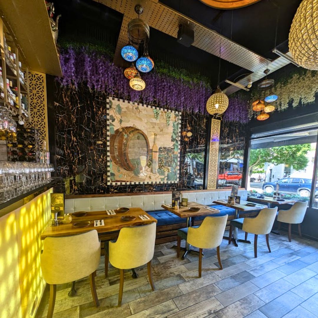 vibrant mediterranean atmosphere