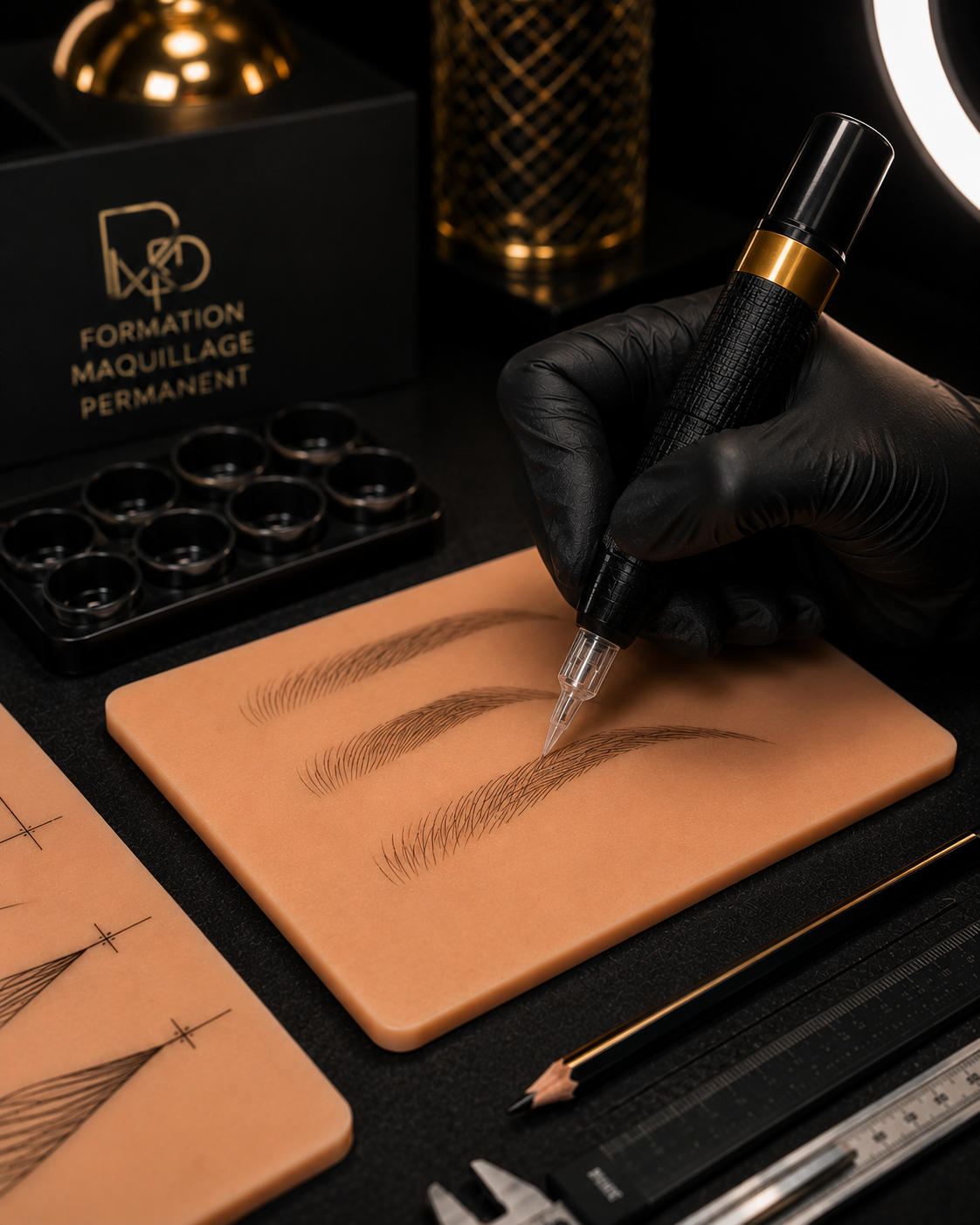 Formation débutantes maquillage permanent