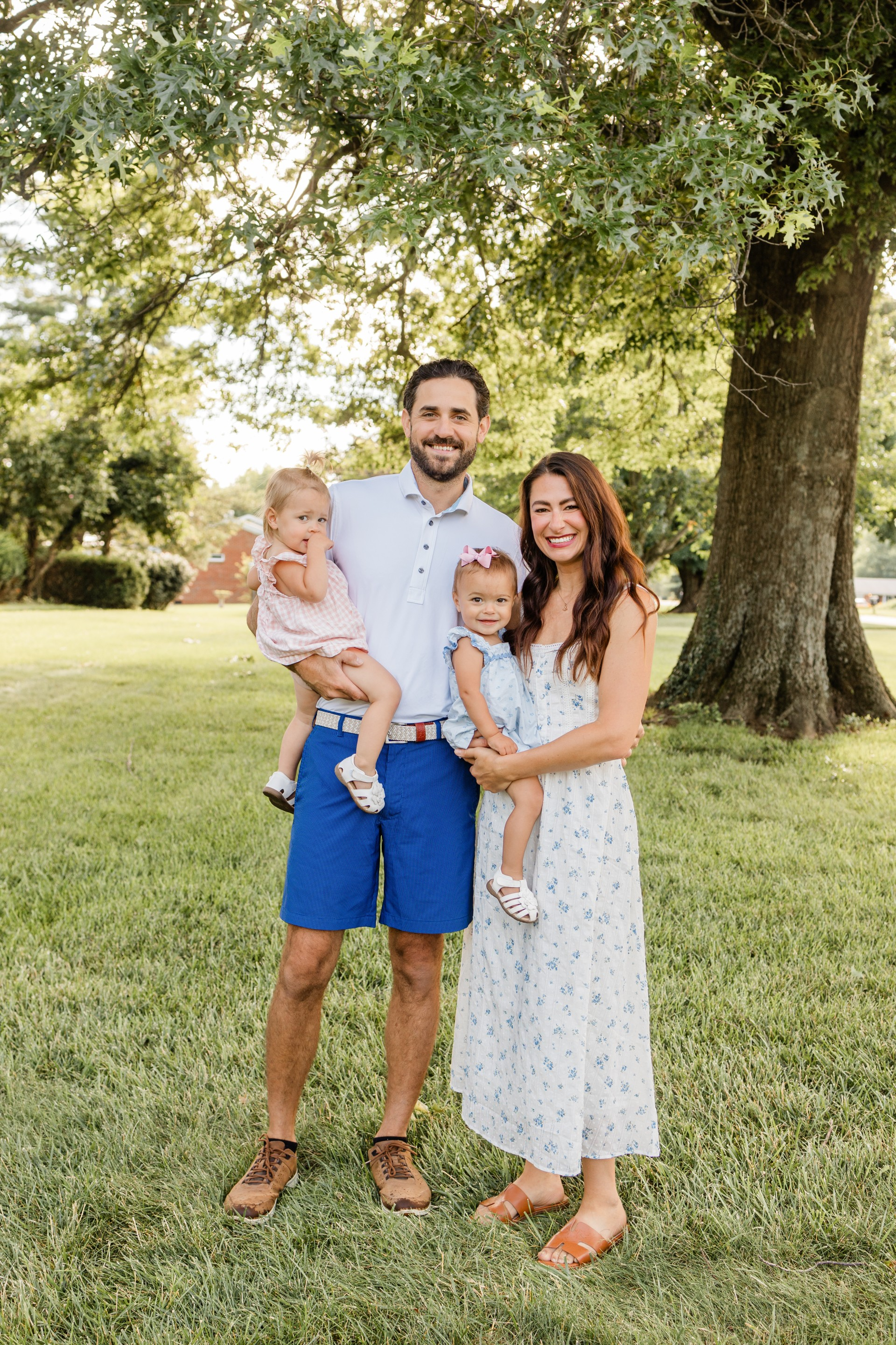 Michael Scatena with his family