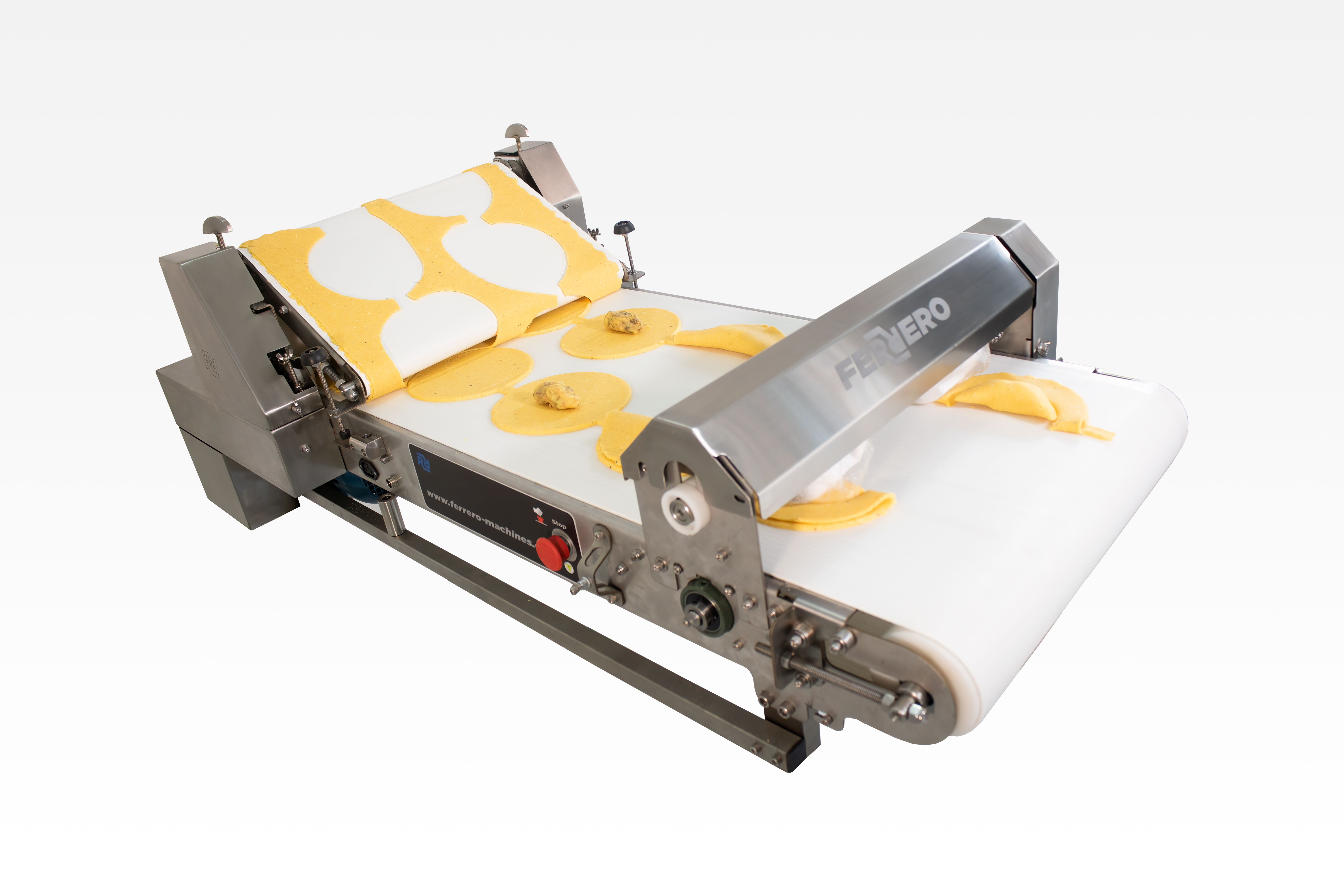 Máquina para hacer empanadas modelo Ultra — 12 a 36 unidades/min