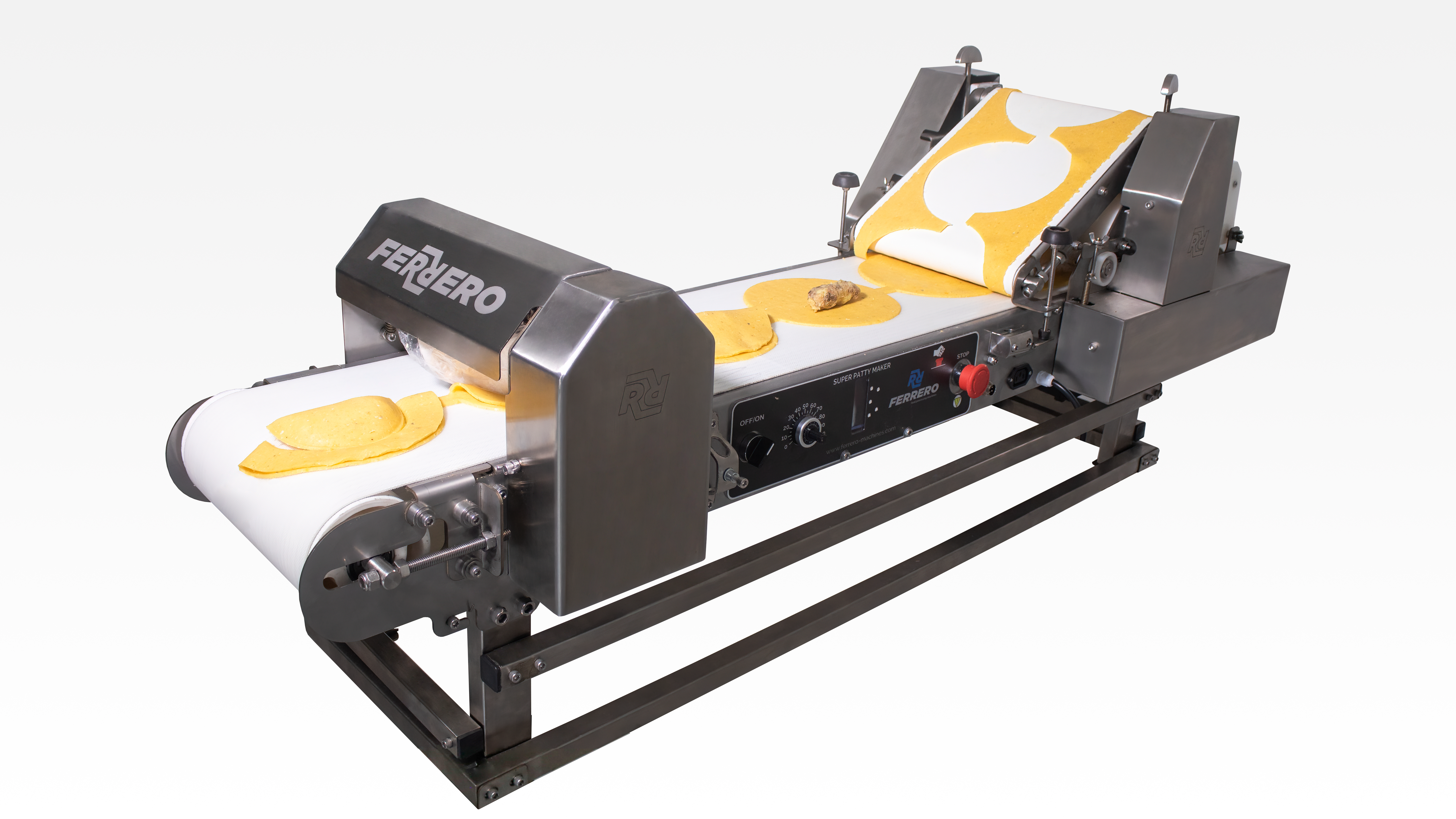 Máquina para hacer empanadas modelo Super — 12 a 18 unidades/min