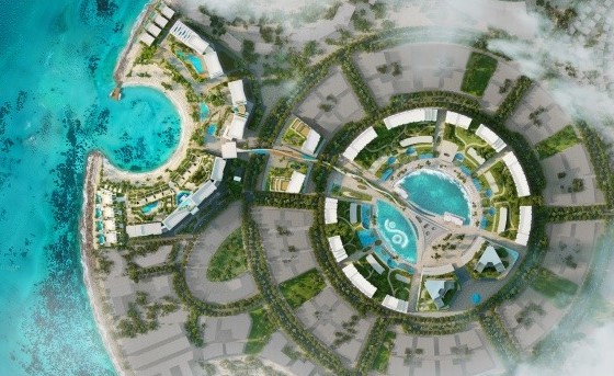 Masterplan View Al Marjan Island