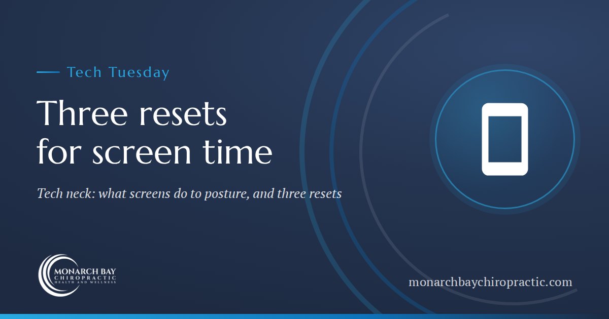 Three resets for screen time