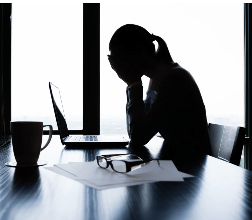 silhouette of a woman silhouette of a woman