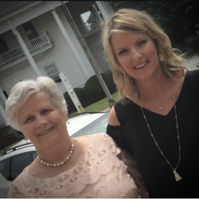 Melinda and her mom Melinda and her mom