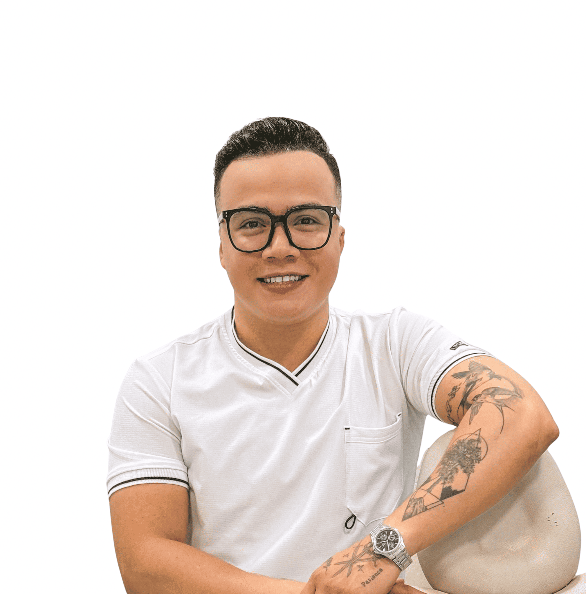 Retato de Ever Junior Florez Camargo, Odontólogo general, estética dental.