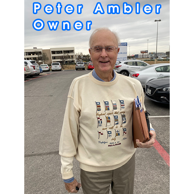 Peter Ambler, owner and lead driver of The Shuttle