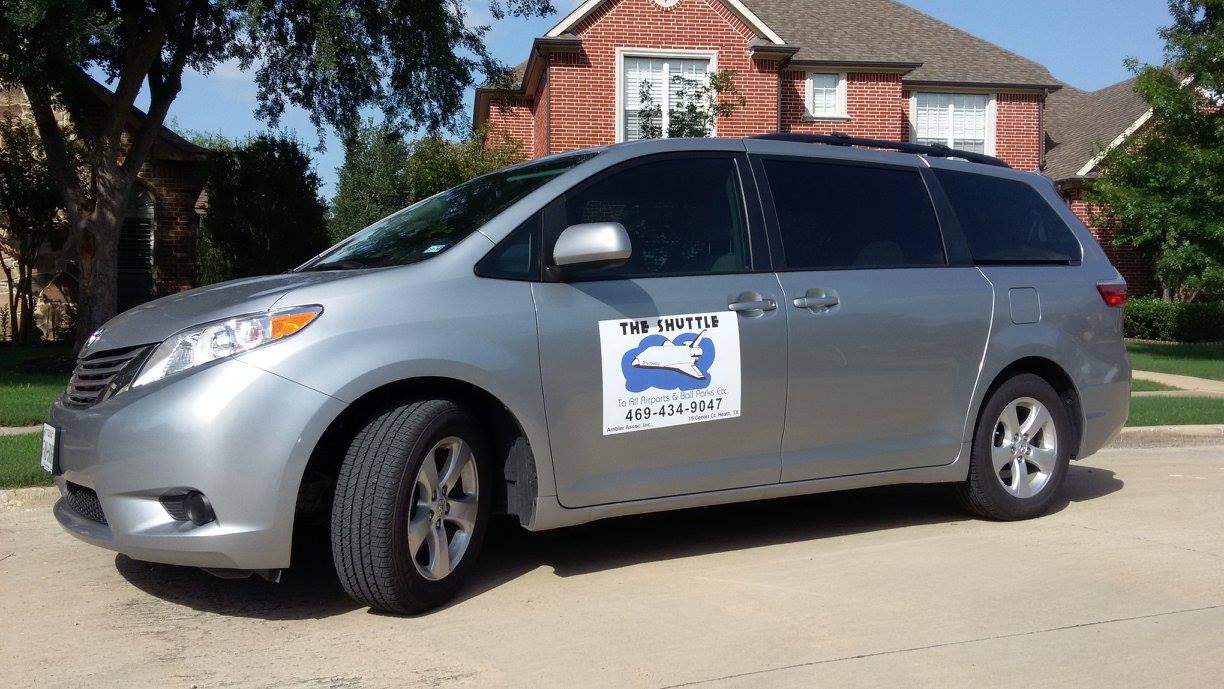 Silver Shuttle minivan for executive and corporate travel