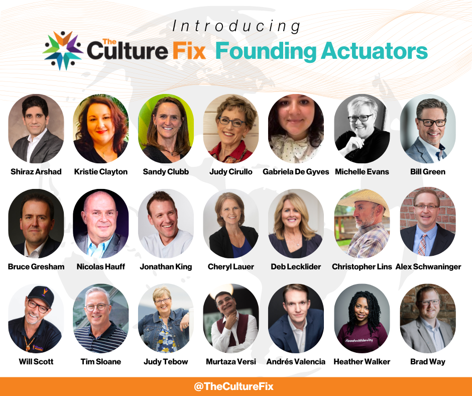 The Culture Fix Academy - Founding Actuators
