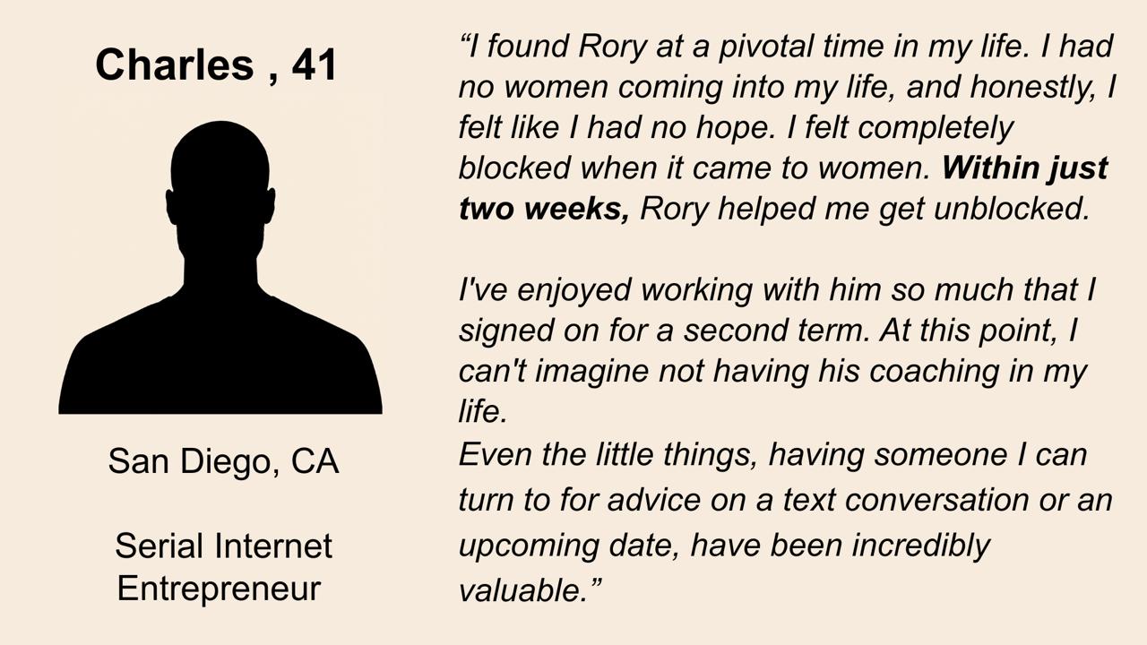 Client testimonial