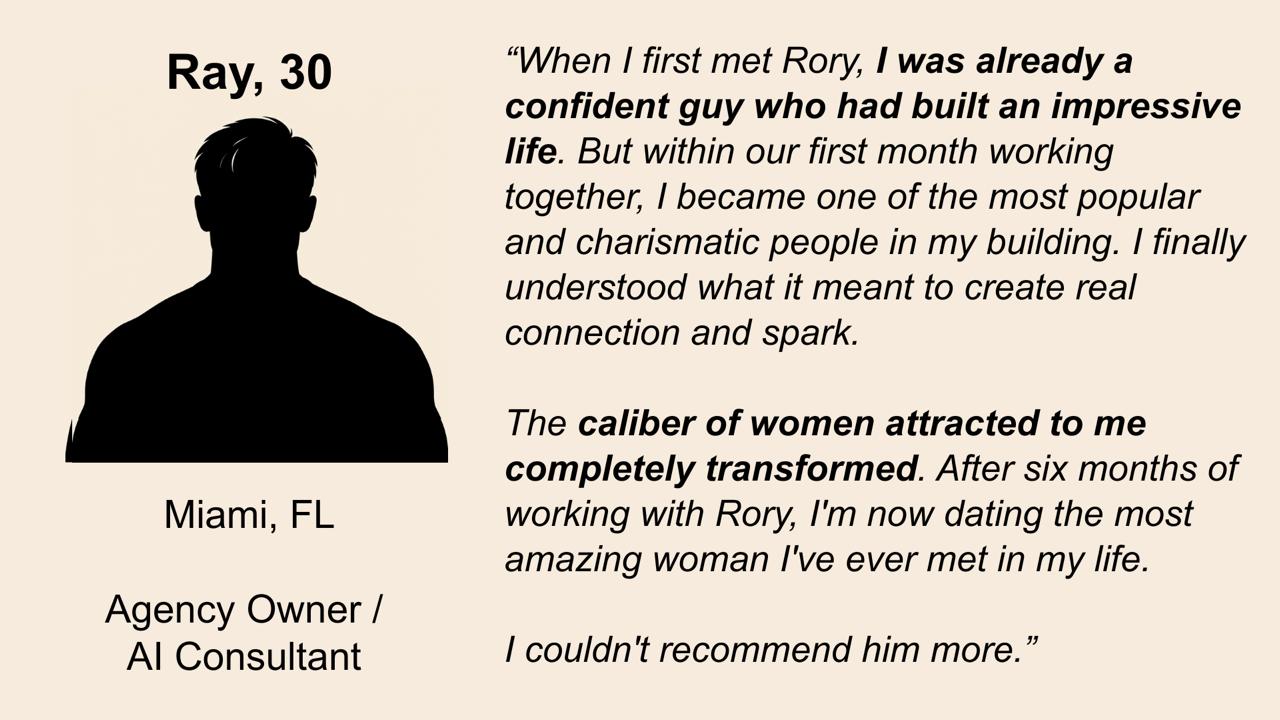 Client testimonial