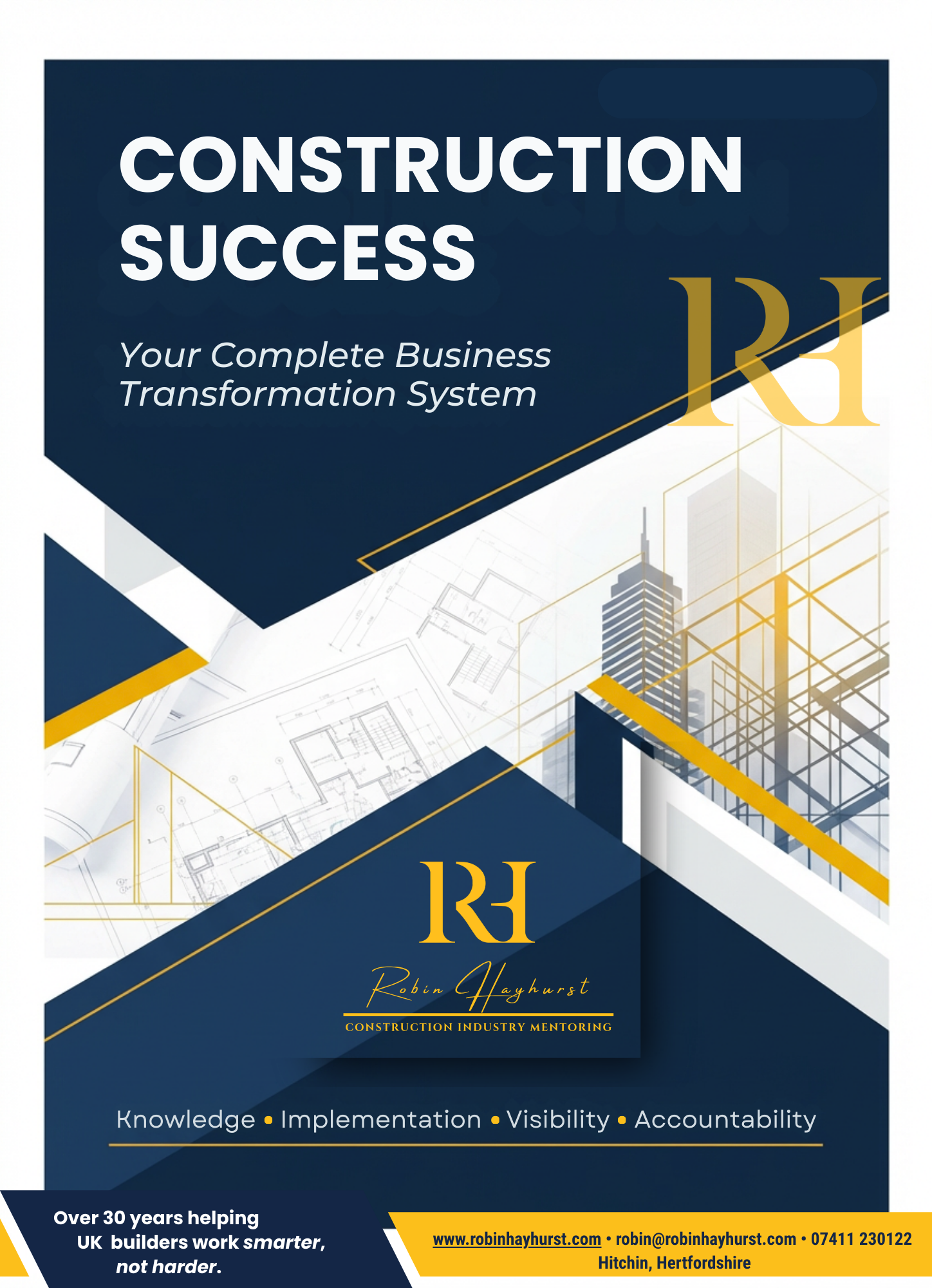 Construction Success Programme brochure cover