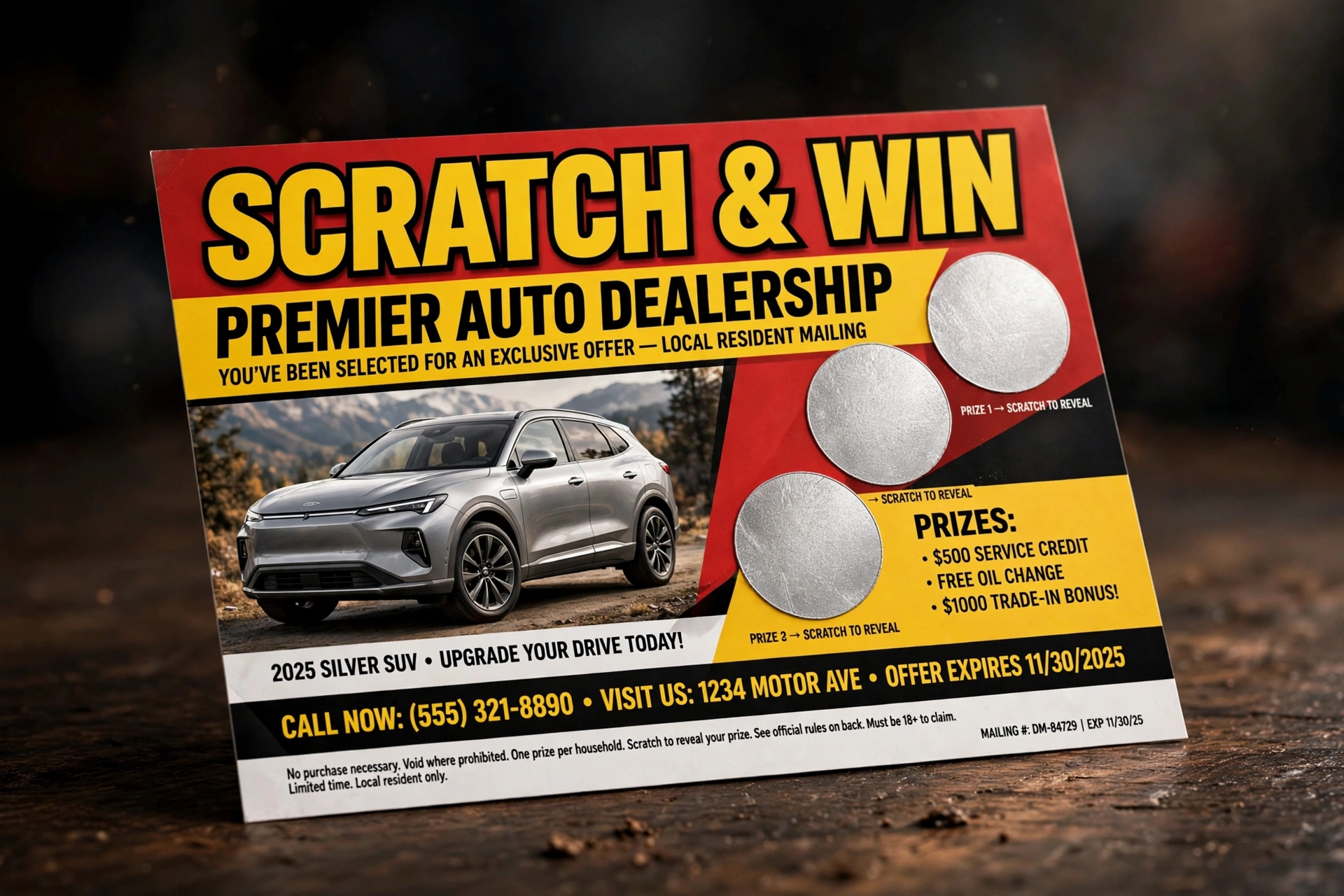 Scratch-Off Mailers