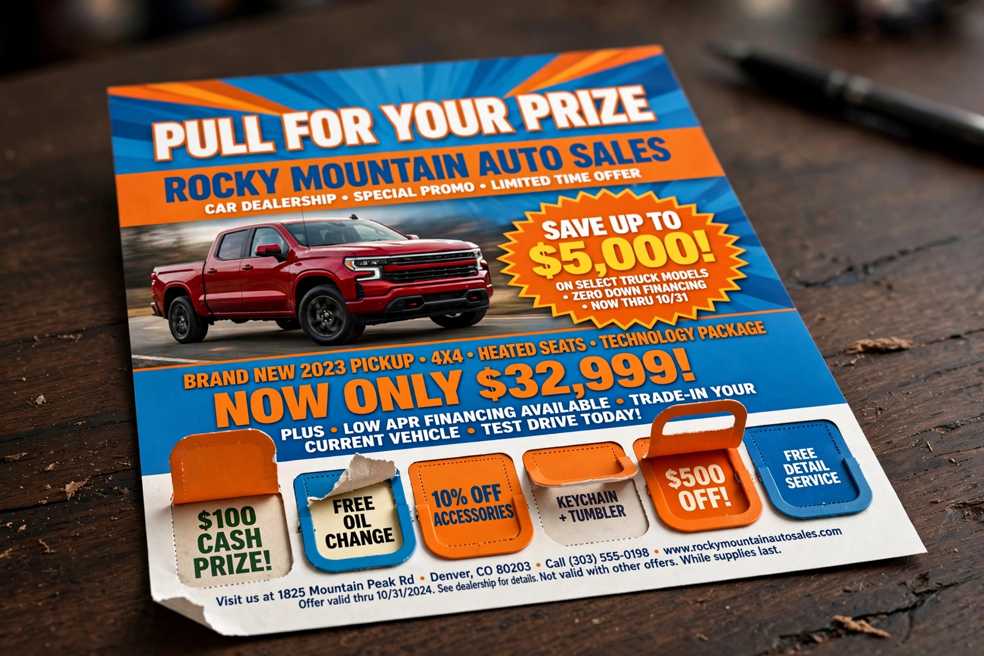 Pull Tab Mailers