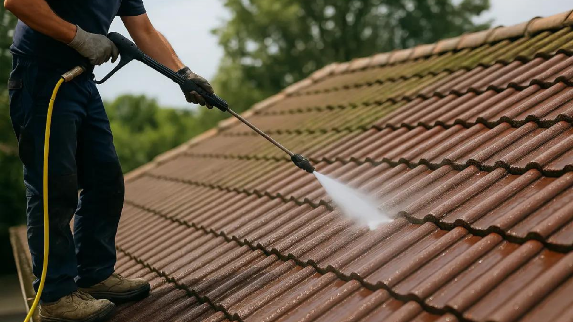 Roof Soft Washing