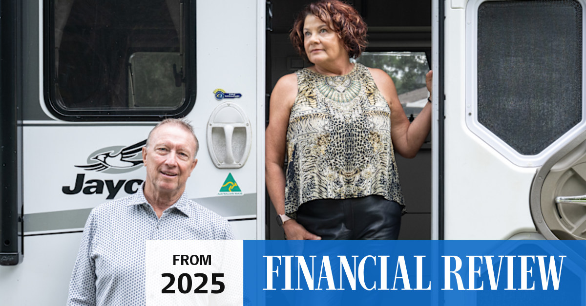 Peter and Leslie, factory investors featured in the AFR