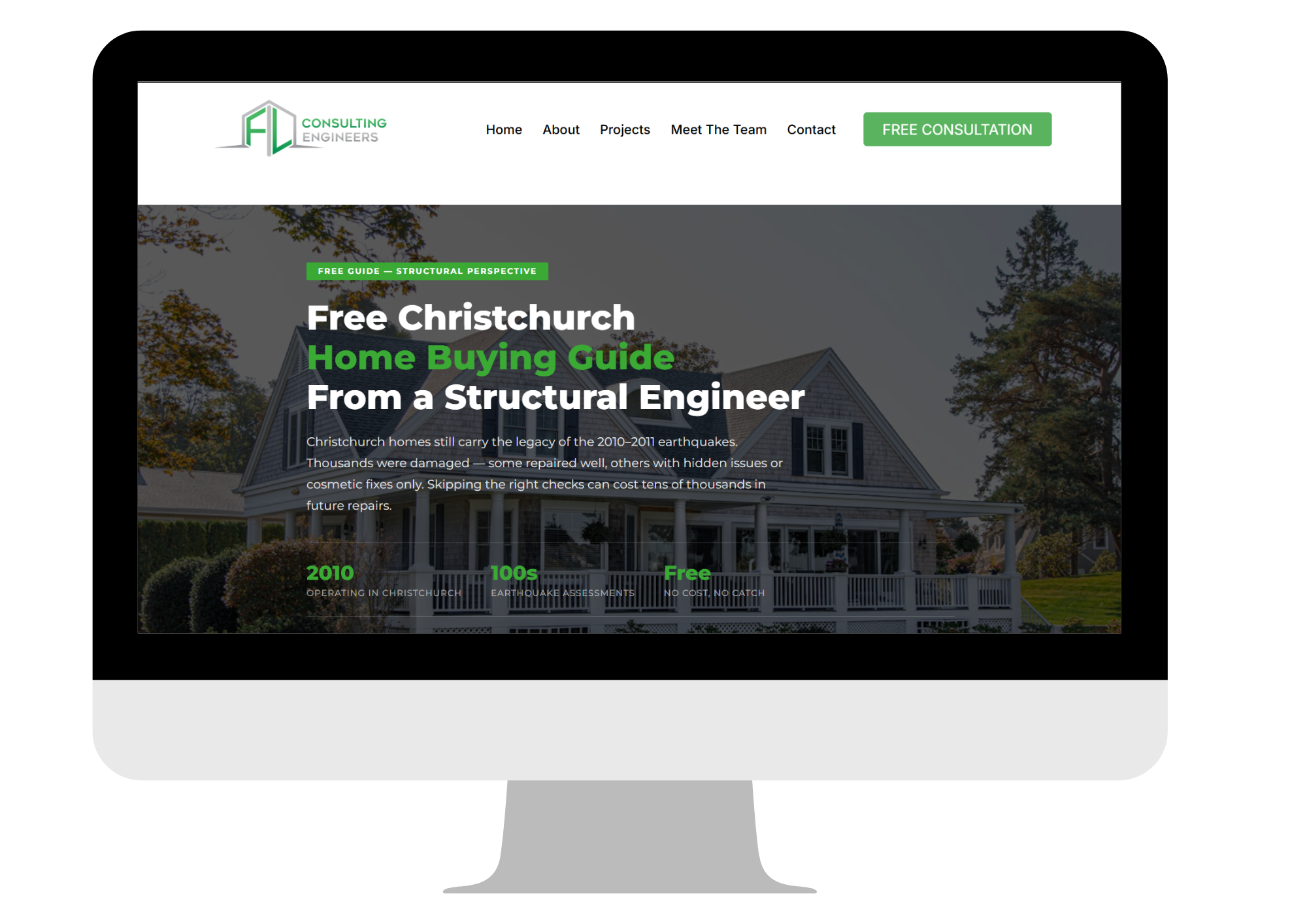 FL Consulting Engineers Free Guide Landing Page