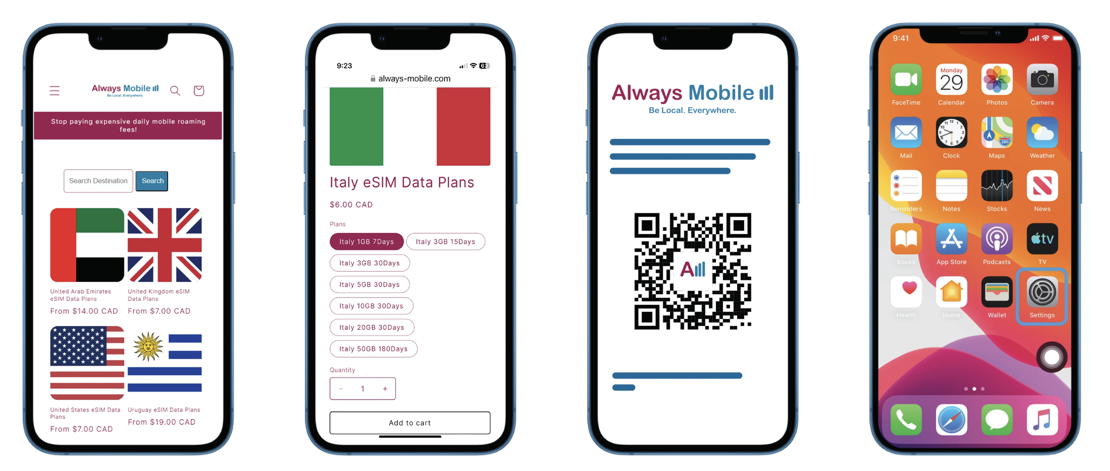 Always Mobile Review: Travel eSIM Data Plans