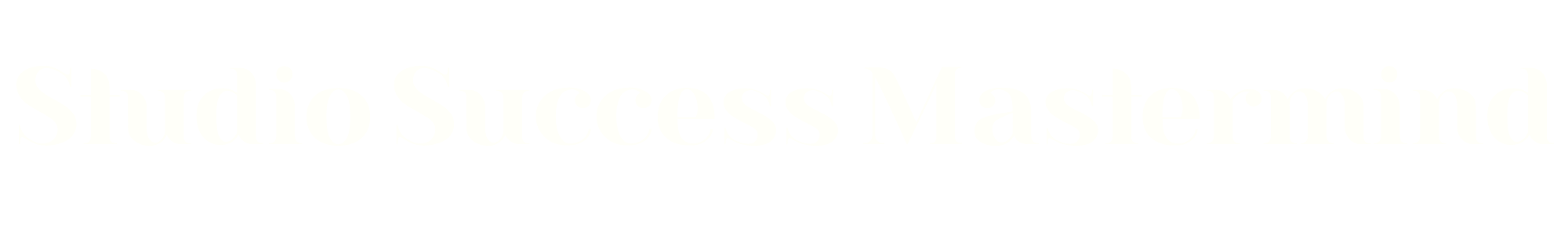 Studio Success Mastermind logo