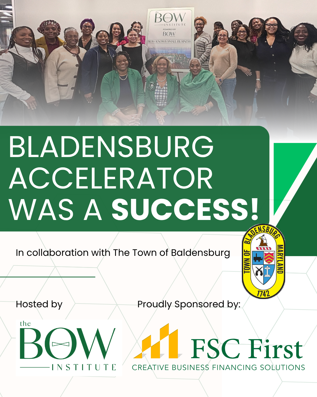 The Bow Institute Bladensburg small business event