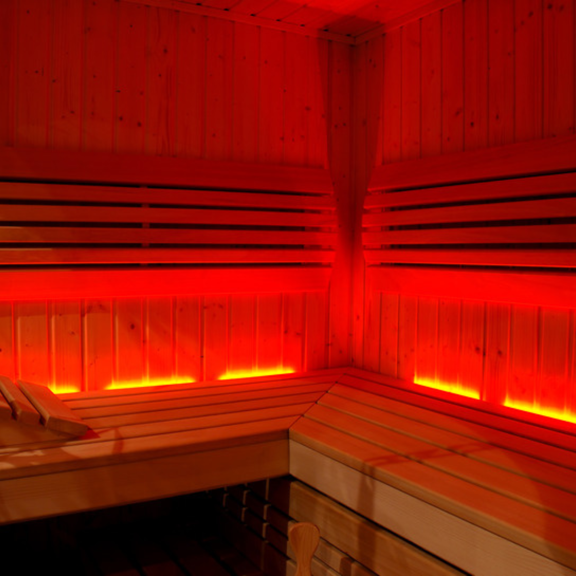 Indoor sauna build process Tampa