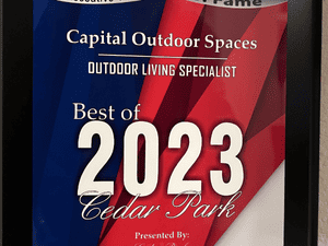 Patios in Cedar park