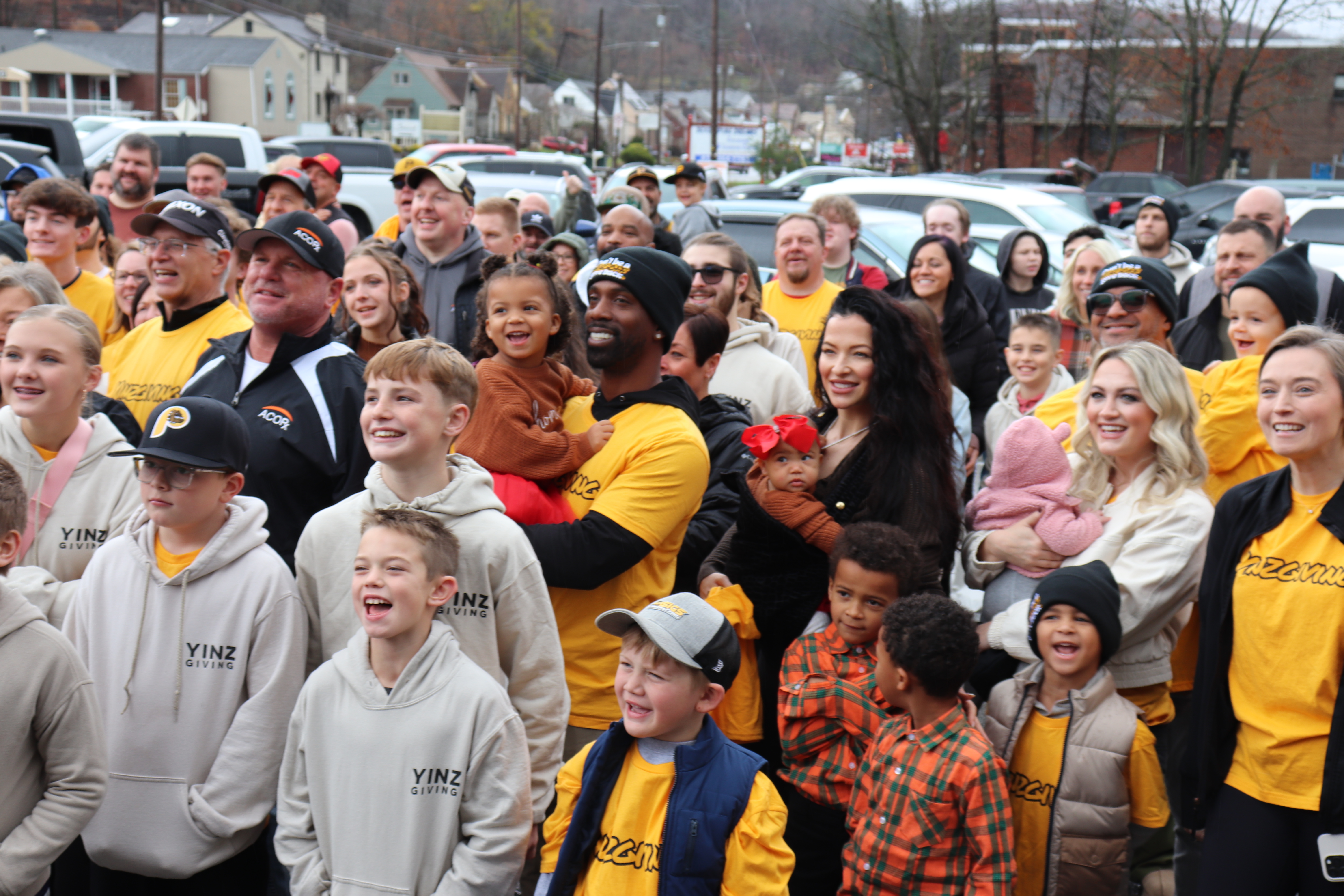 Andrew McCutchen at YINZgiving delivery day