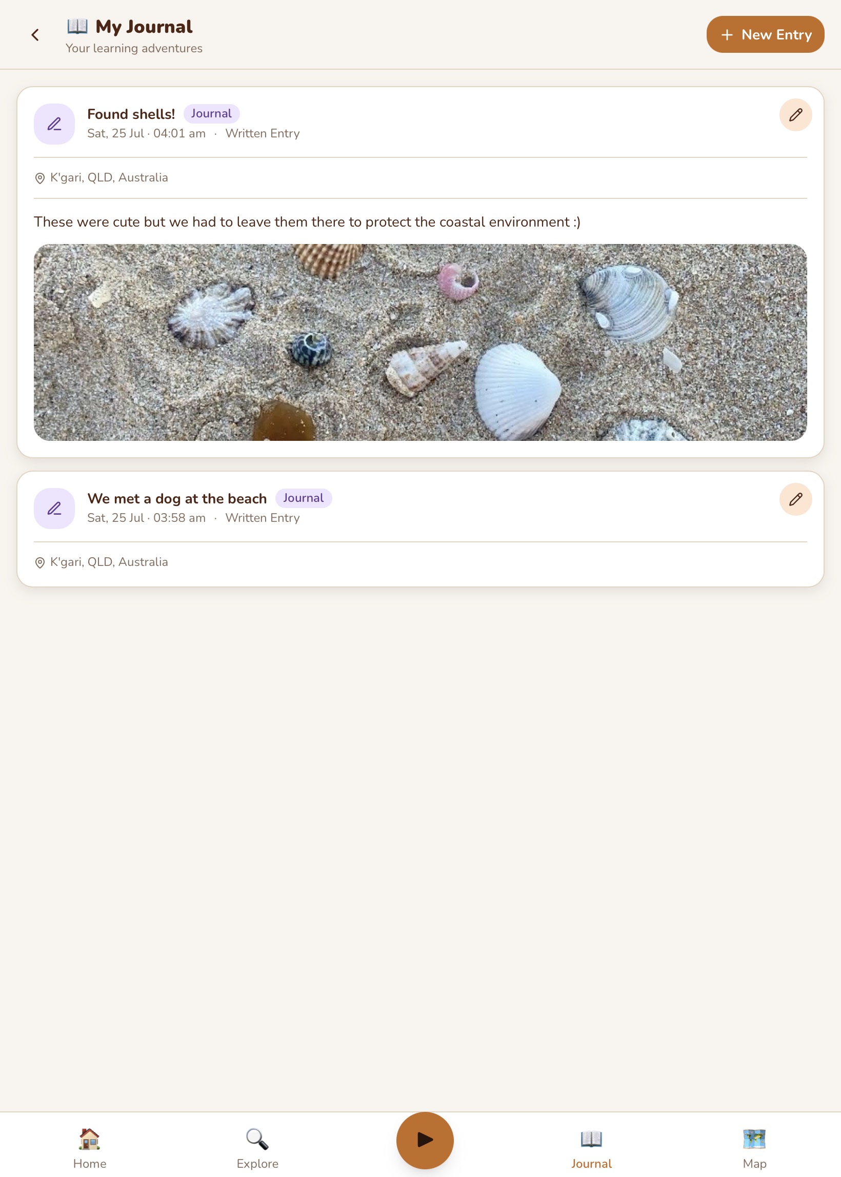 They write in their journal screenshot 1