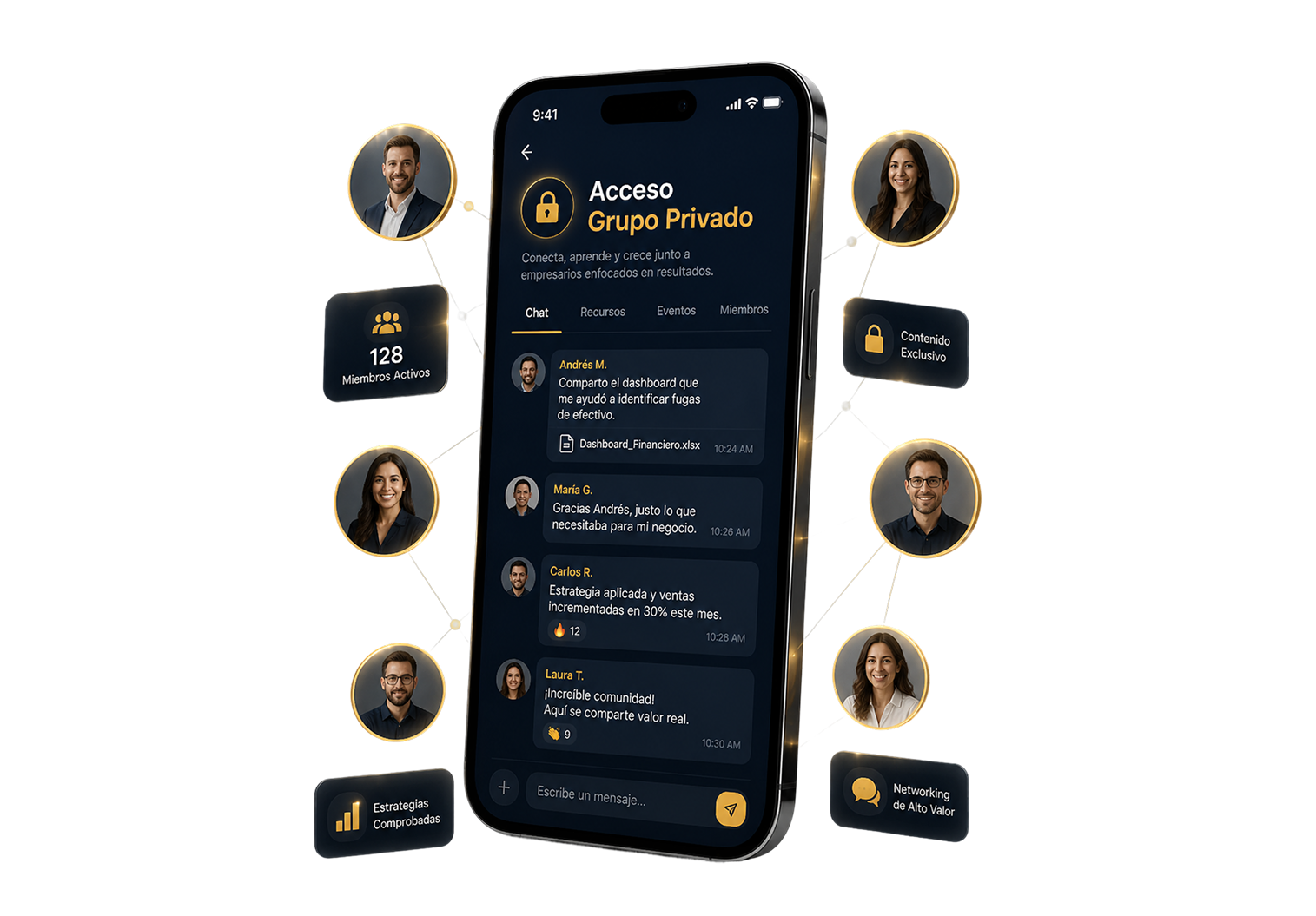 Acceso a Grupo Privado
