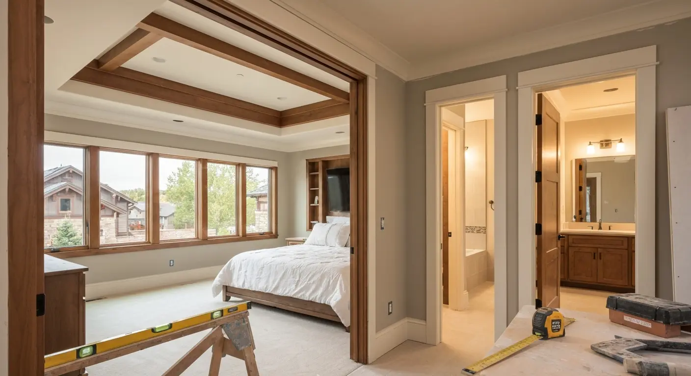 Master bedroom addition