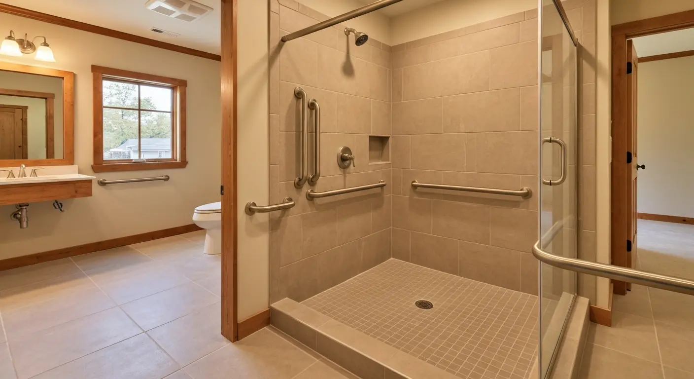 Accessible bathroom design