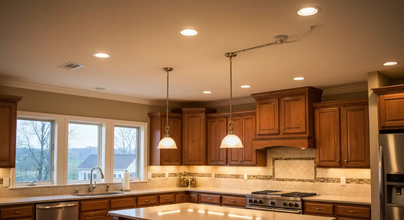 Kitchen lighting and electrical work Spring City Tennessee